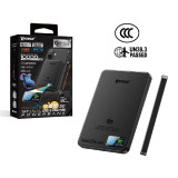XPower MagFlight10 M17 鋁合金半固態磁吸行動電源(10000mAh) - 黑色 | 氣凝膠隔熱+石墨烯散熱 |  通過 CCC 認證 V0防火級別 | 香港行貨