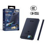 XPower MagFlight10 M17 鋁合金半固態磁吸行動電源(10000mAh) - 藍色 | 氣凝膠隔熱+石墨烯散熱 |  通過 CCC 認證 V0防火級別 | 香港行貨