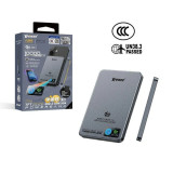 XPower MagFlight10 M17 鋁合金半固態磁吸行動電源(10000mAh) - 灰色 | 氣凝膠隔熱+石墨烯散熱 |  通過 CCC 認證 V0防火級別 | 香港行貨