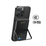 XPower M1 Ultra 半固態3C版磁吸行動電源(10000mAh) - 黑色 | 鋅合金可調支架 | QI2 WPC 美國認證 | S2最高阻燃防火級別 | 香港行貨
