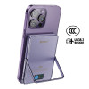 XPower M1 Ultra 半固態3C版磁吸行動電源(10000mAh) - 紫色 | 鋅合金可調支架 | QI2 WPC 美國認證 | S2最高阻燃防火級別 | 香港行貨