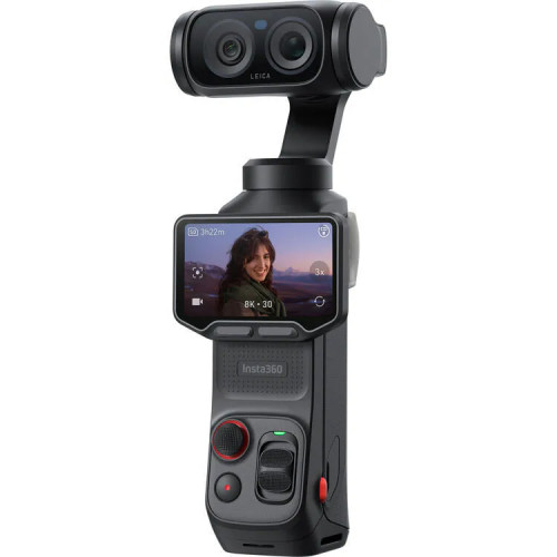 INSTA360 Luna Ultra 8K 徠卡雙攝旗艦雲台相機(創作者套裝) - 黑色 | 旗艦級三軸雲台防抖 | 手持穩定拍攝 | 專業影像創作設備 | 香港行貨