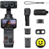 INSTA360 Luna Ultra 8K 徠卡雙攝旗艦雲台相機(創作者套裝) - 黑色 | 旗艦級三軸雲台防抖 | 手持穩定拍攝 | 專業影像創作設備 | 香港行貨