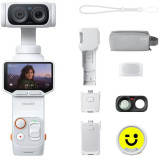 INSTA360 Luna Ultra 8K 徠卡雙攝旗艦雲台相機(創作者套裝) - 白色 | 旗艦級三軸雲台防抖 | 手持穩定拍攝 | 專業影像創作設備 | 香港行貨