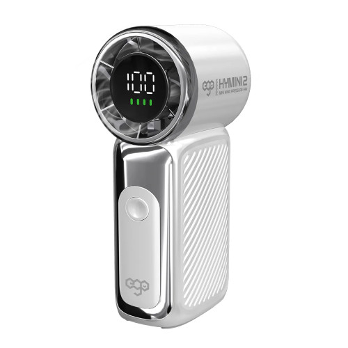 EGO F127 HyMini2 極迷你風扇 - 銀色 | 超長續航 | 超迷你體積 | Type-C 充電 | 強勁風力 | 香港行貨
