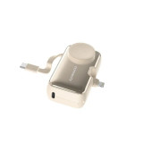 Connecty CP01DG PowerTrio 5000mAh 四合一流動電源 - 金色 | 一機四用 | PD20W快充 | 香港行貨