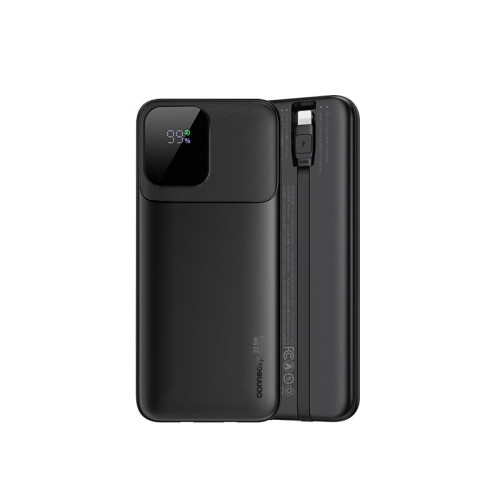 Connecty RPB-P67  PowerDuo PD22.5W 10000mAh  雙輸出流動電源 - 黑色 | PD 20W 快充 Type-C 線 | 香港行貨