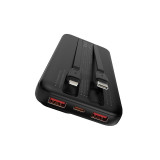 Connecty RPB-P67  PowerDuo PD22.5W 10000mAh  雙輸出流動電源 - 黑色 | PD 20W 快充 Type-C 線 | 香港行貨