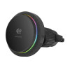 Connecty CM125D MagChill 25W Qi2.2  冰感磁吸車充支架 - 黑色 | Qi2.2 官方認證 | 保護電池機制 | 內建冷卻風扇 | 香港行貨
