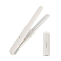 Dretec HI-100BE 隨身型 USB 迷你直髮捲髮 - 米色 | 兩用燙髮器 | 30分鐘智能斷電 | 鎖定功能+保護蓋 | 香港行貨