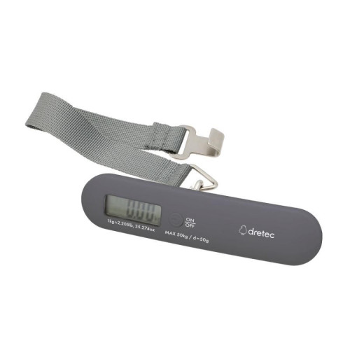 Dretec LS-114DG 手提電子行李秤 - 灰色 | 1kg-50kg秤重 | 香港行貨