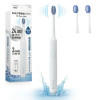 Dretec TB-316WT 音波式電動牙刷 - 白色 | 24000 次/分鐘高速震動 | 強/弱模式切換 | 方便攜帶 | 香港行貨