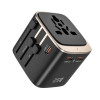 韓國 KTG HHT909 25W PDQC 充電旅行充電轉插-黑色|超輕119g|安全認證|安全保護裝置|通用電壓100-240V| 香港行貨