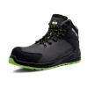 SAFETY INXS 92853 防滑多功能中筒安全鞋 - 38碼 | 多功能防護 | 亞洲腳型寬楦 | 高回彈鞋跟 | 玻璃纖維防砸頭 | 香港行貨