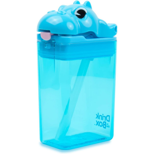 Precidio  FunTops  Drink in the box 兒童水樽-藍色 | 容量355毫升 | 輕便易攜 | 食品級材料 | 香港行貨