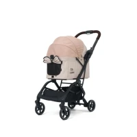 CARINI - Boogii+ T0012 中小型寵物車—啡色 | 承重約20kg | 自動收折 | 中小型犬貓適用 | 香港行貨