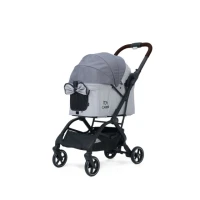 CARINI - Boogii+ T0013 中小型寵物車—灰色 | 承重約20kg |  自動收折 | 中小型犬貓適用 | 香港行貨