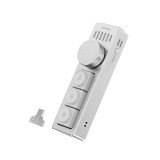 ULANZI AU05 Vibe Key 鍵盤麥 - 白色 | AI語音即時輸入 | 自訂快捷鍵 | 旋鈕多維操控 | 全向麥克風陣列 | 香港行貨