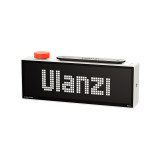 ULANZI TC002 像素時鐘二代 - 黑色 | 內置9種實用小工具 | 支援開源MQTT | DIY圖像動畫 | 多平台漲粉同步顯示 | 香港行貨
