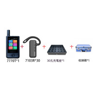 BCITY一對多無線講解器 - 1拖30套裝 | 2.4GHz 999通道抗干擾 | 300米遠距離穩定傳輸 | 支援多講模式同時講解