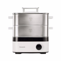 樂聲牌  Panasonic NF-SM21 電蒸鍋（13公升） - 白色| 304 食品級不銹鋼 | 8 小時保溫功能| 5種烹調模式 | 香港行貨