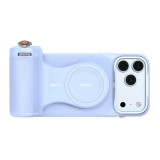 Telesin Magsafe 手機攝影手把影像套裝(二代) - 冰川藍-iPhone 17/18 Pro | 5000mAh 電池 | 實體快門按鍵 | 25% 增大握把 | 磁吸安裝