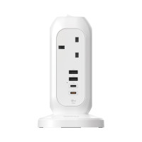 Momax US18A - ONEPLUG PD35W 2A2C 7位拖板 | 香港行貨 - 白色