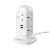Momax US18A - ONEPLUG PD35W 2A2C 7位拖板 | 香港行貨 - 白色