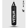 Venum Challenger 重型沙袋 + 天花板掛鉤 - 黑/白 - 已填充 - 150cm高