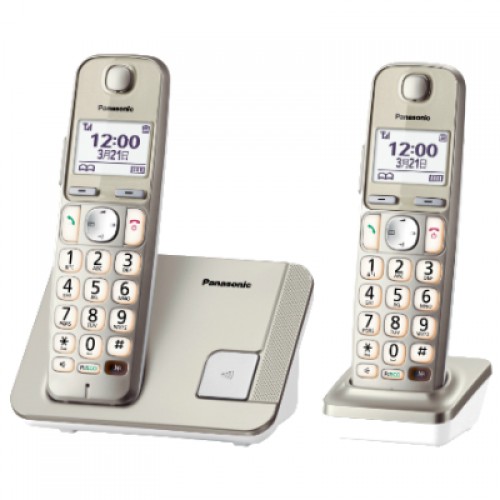 樂聲 Panasonic KX-TGE212HKN DECT數碼室內無線電話 | 香港行貨