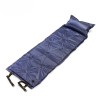 可捲式自動充氣睡墊地蓆連充氣枕頭 |  可拼接雙人地蓆 - 藏青色