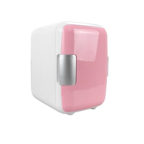 MINI FRIDGE 4L 冷暖兩用迷你小雪櫃 - 粉紅色 | 可車載或家用 | 低至8度