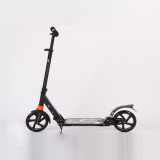 成人折疊鋁合金腳踏滑板車 | 雙減震系統 - 黑色