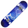 成人楓木入門級雙翹滑板 | 街頭花式滑板 - 藍色閃電