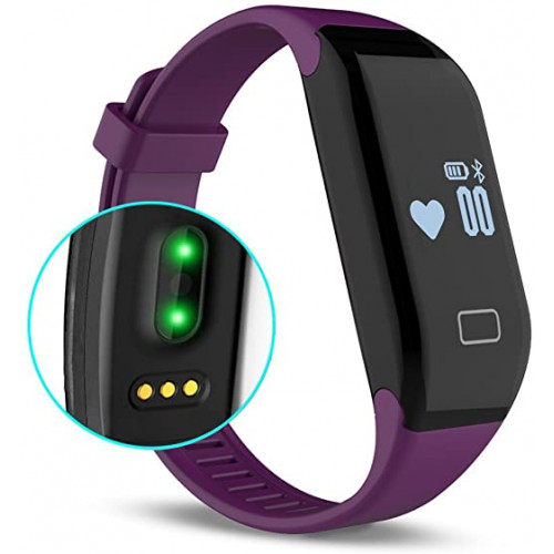 H3 藍牙防水運動智能手環 | 可測心率及睡眠監測 - 紫色