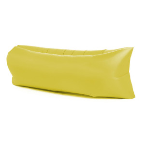 超輕充氣懶人梳化 | Lazy Air Bag - 黃色