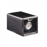 INTIME 單錶位自動上鏈自轉錶盒 - 黑色金屬