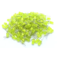 ARDUINO 5mm LED燈珠1000粒包裝 - 黃色 ARDUINO 5mm LED燈珠1000粒包裝 - 黃色