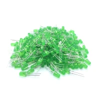 ARDUINO 5mm LED燈珠1000粒包裝 - 綠色