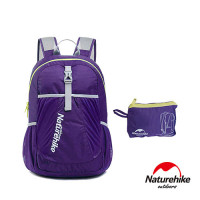 Naturehike 22L超輕量摺疊收納後背包 (NH15A119-B) | 超輕便迷你運動登山包 - 紫色
