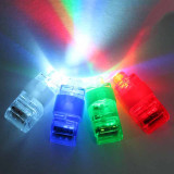 LED 高亮手指燈 - 紅色 (100個裝) | 派對手指發光燈