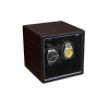 INTIME 雙錶位自動上鏈自轉錶盒 - 黑檀木紋