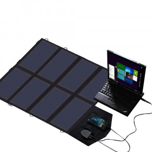X-DRAGON 40W 防水太陽能折疊包充電器 | 智能快充 可充手提電腦