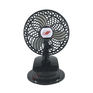 共田F15 自動旋轉芭蕉扇夾扇 - 黑色 | 充電風扇 可夾BB車 夾床 多用途 桌面風扇 2018年新款