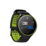 X2Plus 藍牙運動智能手錶 | IP68防水等級 支持游泳使用 心率監測 血壓血氧監測 - 綠色
