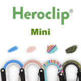 HeroClip Mini 多功能扣環掛勾 | 行山露營 戶外活動必備 可承重40磅