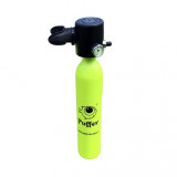 Puffer 水下呼吸器潛水樽 0.5L 單氣瓶 | 迷你充氣潛水裝備 可充氣循環使用氧氣樽