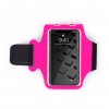 6寸輕薄透氣運動手機臂袋 | 跑步專用防汗臂包 - 粉紅色