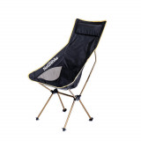 Naturehike 戶外便攜折疊椅月亮椅 | 露營沙灘釣魚必備 - 金色 (NH17Y010-L)