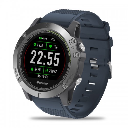 Zeblaze VIBE3​​ HR 防水運動智能手錶 | 睡眠心率監測 計步 訊息提醒 - 藍色